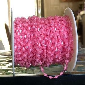 Pink flair bead string